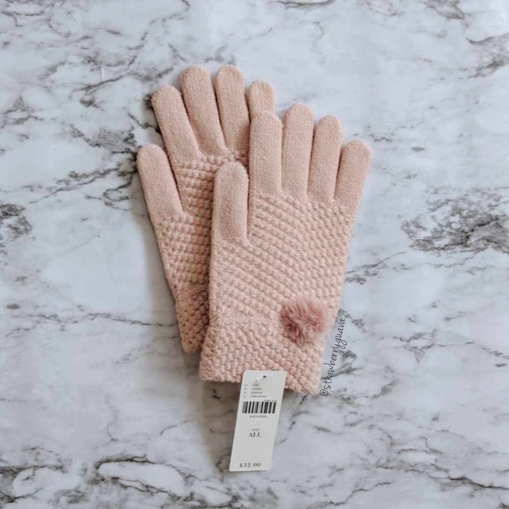 Anthropologie Pommed Birkshire Gloves